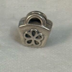 Pandora Scalloped Purse with Pink CZ Charm - 790473PCZ